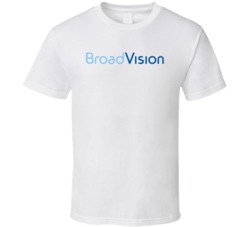 Broadvision Nasdaq Company Logo Employee Fan T Shirt Broadvision Nasdaq Company Logo Employee Fan T Shirt