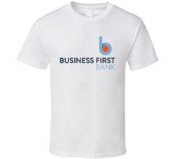 Business First Bancshares Bank Nasdaq Company Logo Employee Fan T Shir Business First Bancshares Bank Nasdaq Company Logo Employee Fan T Shir