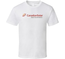 Canadian Solar Inc Nasdaq Company Logo Employee Fan T Shirt Canadian Solar Inc Nasdaq Company Logo Employee Fan T Shirt
