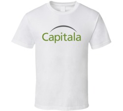 Capitala Finance Corp Nasdaq Company Logo Employee Fan T Shirt Capitala Finance Corp Nasdaq Company Logo Employee Fan T Shirt