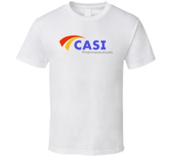 Casi Pharmaceuticals Nasdaq Company Logo Employee Fan T Shirt Casi Pharmaceuticals Nasdaq Company Logo Employee Fan T Shirt