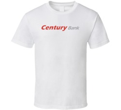 Century Bancorp Nasdaq Company Logo Employee Fan T Shirt Century Bancorp Nasdaq Company Logo Employee Fan T Shirt