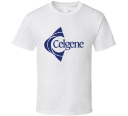 Celgene Corporation Nasdaq Company Logo Employee Fan T Shirt Celgene Corporation Nasdaq Company Logo Employee Fan T Shirt