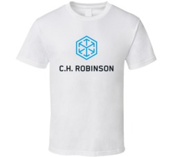 Ch Robinson Worldwide Nasdaq Company Logo Employee Fan T Shirt