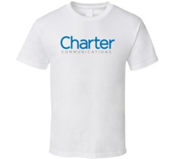 Charter Communications Nasdaq Company Logo Employee Fan T Shirt