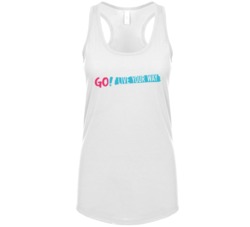 Go Live Your Way Netflix Television Series Fan Womens Tanktop