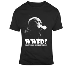 Wwfd? What Would Uncle Fester Do The Addams Family Light Bulb T Shirt Wwfd? What Would Uncle Fester Do The Addams Family Light Bulb T Shirt
