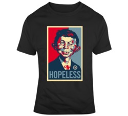 Mad Magazine Alfred E Neuman Hopeless Hope Parody T Shirt Mad Magazine Alfred E Neuman Hopeless Hope Parody T Shirt