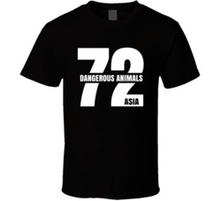 72 Dangerous Animals Asia Netflix Television Series Fan T Shirt 72 Dangerous Animals Asia Netflix Television Series Fan T Shirt