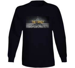 The Family Netflix Television Series Distressed Look Fan Long Sleeve The Family Netflix Television Series Distressed Look Fan Long Sleeve