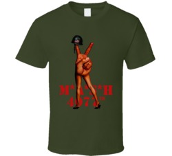 Mash 4077 Peace Sign Legs Tv Show T Shirt Mash 4077 Peace Sign Legs Tv Show T Shirt