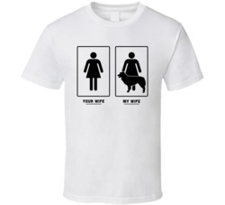 Your Wife My Wife Australian Shepherd Dog Puppy Lover T Shirt Your Wife My Wife Australian Shepherd Dog Puppy Lover T Shirt