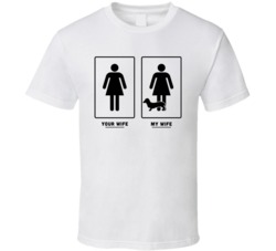 Your Wife My Wife Dachshund Dog Puppy Lover T Shirt Your Wife My Wife Dachshund Dog Puppy Lover T Shirt