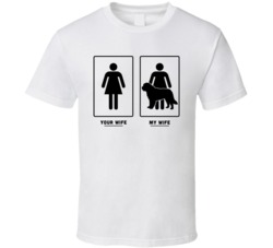 Your Wife My Wife St Bernard Dog Puppy Lover T Shirt Your Wife My Wife St Bernard Dog Puppy Lover T Shirt
