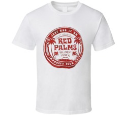 Red Palms Surf Wax 90s T Shirt Red Palms Surf Wax 90s T Shirt