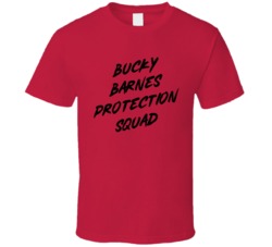 Bucky Barnes Protection Squad Avengers T Shirt Bucky Barnes Protection Squad Avengers T Shirt