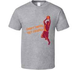 Shoot Hoops Not People Basketball Gun Control T Shirt Shoot Hoops Not People Basketball Gun Control T Shirt