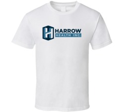 Harrow Health Inc Nasdaq Company Logo Employee Fan T Shirt Harrow Health Inc Nasdaq Company Logo Employee Fan T Shirt