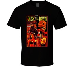 From Dusk Till Dawn Quinten Tarantino Pulp Fiction Vampire T Shirt From Dusk Till Dawn Quinten Tarantino Pulp Fiction Vampire T Shirt