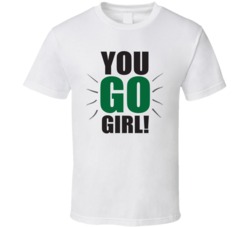 1990's You Go Girl Don't Panic Designs 1993 T Shirt 1990's You Go Girl Don't Panic Designs 1993 T Shirt