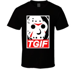 Tgif Jason Vorhees Horror Freddy Halloween T Shirt Tgif Jason Vorhees Horror Freddy Halloween T Shirt