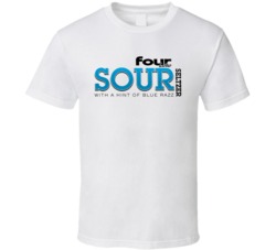 Four Loko Sour Blue Razz T Shirt Four Loko Sour Blue Razz T Shirt