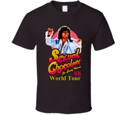 Sexual Chocolate Wolrd Tour 88 Randy Watson T Shirt Sexual Chocolate Wolrd Tour 88 Randy Watson T Shirt