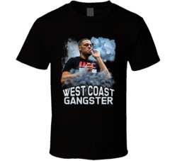 West Coast Gangster Nate Diaz Mma Fighter T Shirt West Coast Gangster Nate Diaz Mma Fighter T Shirt