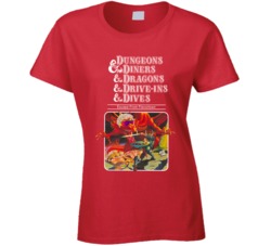 Dungeons Diners Dragons Drive Ins Dives Funny T Shirt Dungeons Diners Dragons Drive Ins Dives Funny T Shirt