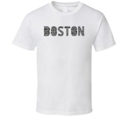Boston Neighborhoods Typography City T Shirt Boston Neighborhoods Typography City T Shirt