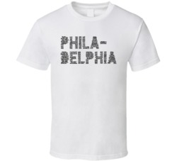 Philadelphia Neighborhoods Typography City T Shirt Philadelphia Neighborhoods Typography City T Shirt