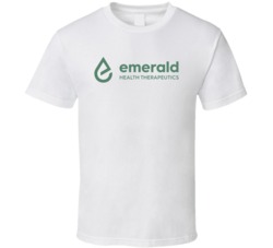 Emerald Health Theraprutics Cannabis Weed Company Logo T Shirt Emerald Health Theraprutics Cannabis Weed Company Logo T Shirt