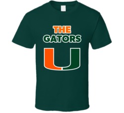 The Gators Miami T Shirt The Gators Miami T Shirt