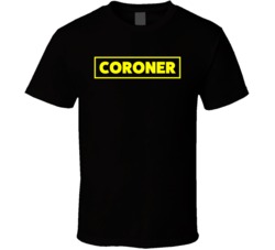 Coroner Halloween Costume T Shirt Coroner Halloween Costume T Shirt