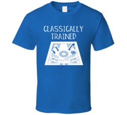 Classically Trained Pin Ball Machine T Shirt Classically Trained Pin Ball Machine T Shirt