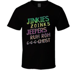 Scoobie Doo Jinkies Shaggy Quotes T Shirt Scoobie Doo Jinkies Shaggy Quotes T Shirt
