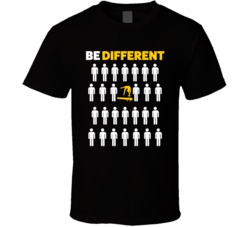 Be Different Artistic Gymnastics Sport Hobby T Shirt