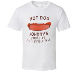 80s 90s Hot Dog Johnny's Buttzville New Jersey T Shirt 80s 90s Hot Dog Johnny's Buttzville New Jersey T Shirt