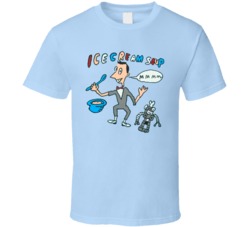 Pee Wee Herman And Conky Ice Cream Soup T Shirt Pee Wee Herman And Conky Ice Cream Soup T Shirt