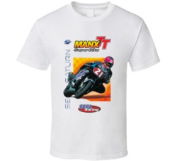 Manx Grand Prix Mens Isle Of Man Sega T Shirt Manx Grand Prix Mens Isle Of Man Sega T Shirt