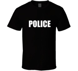 Police Funny Halloween Costume T Shirt Police Funny Halloween Costume T Shirt