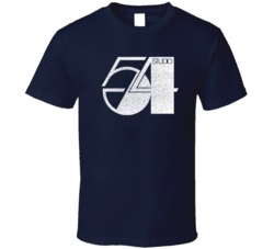 Studio 54 Vintage Distressed Logo T Shirt
