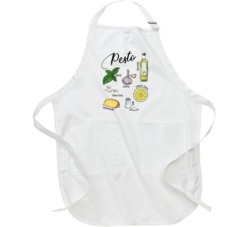 Pesto Recipe Art Cooking Italian Sauce Foodie Fan Gift Kitchen Apron Pesto Recipe Art Cooking Italian Sauce Foodie Fan Gift Kitchen Apron