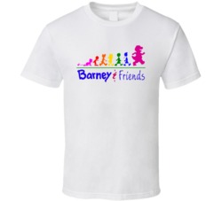 Barney And Friends 90s Tv Show Cartoon T Shirt Barney And Friends 90s Tv Show Cartoon T Shirt