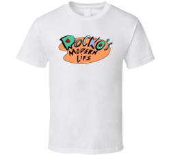 Rocko's Modern Life 90s Tv Show Comedy Cartoon T Shirt Rocko's Modern Life 90s Tv Show Comedy Cartoon T Shirt