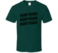 New York J Football Retro Fan T Shirt New York J Football Retro Fan T Shirt