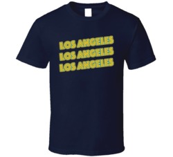 Los Angeles Football Retro Fan T Shirt Los Angeles Football Retro Fan T Shirt