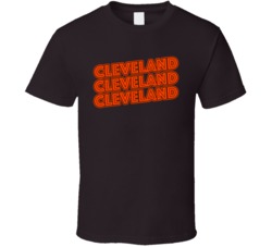 Cleveland Football Retro Fan T Shirt Cleveland Football Retro Fan T Shirt