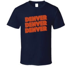 Denver Football Retro Cool Fan T Shirt Denver Football Retro Cool Fan T Shirt