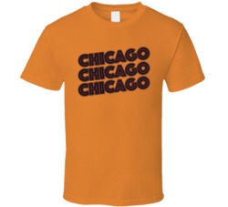 Chicago Football Retro Fan T Shirt Chicago Football Retro Fan T Shirt